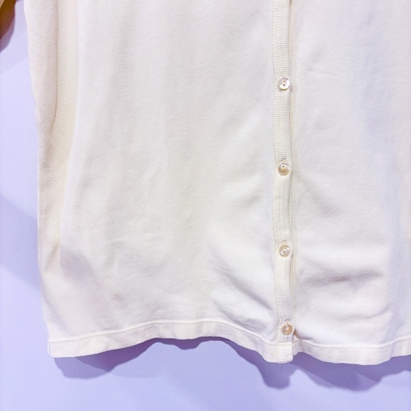 TRIBAL Pale yellow cardigan with rhinestones - Picture 5 of 8